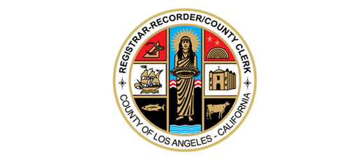 LA County Registrar Recorder/Clerk logo